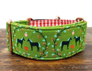 Collar Martingale para Perro: Country Day Hecho a Mano en España por Wakakán