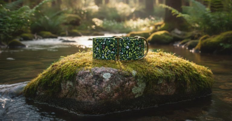 Collar Martingale Green Witch hecho por Wakakán